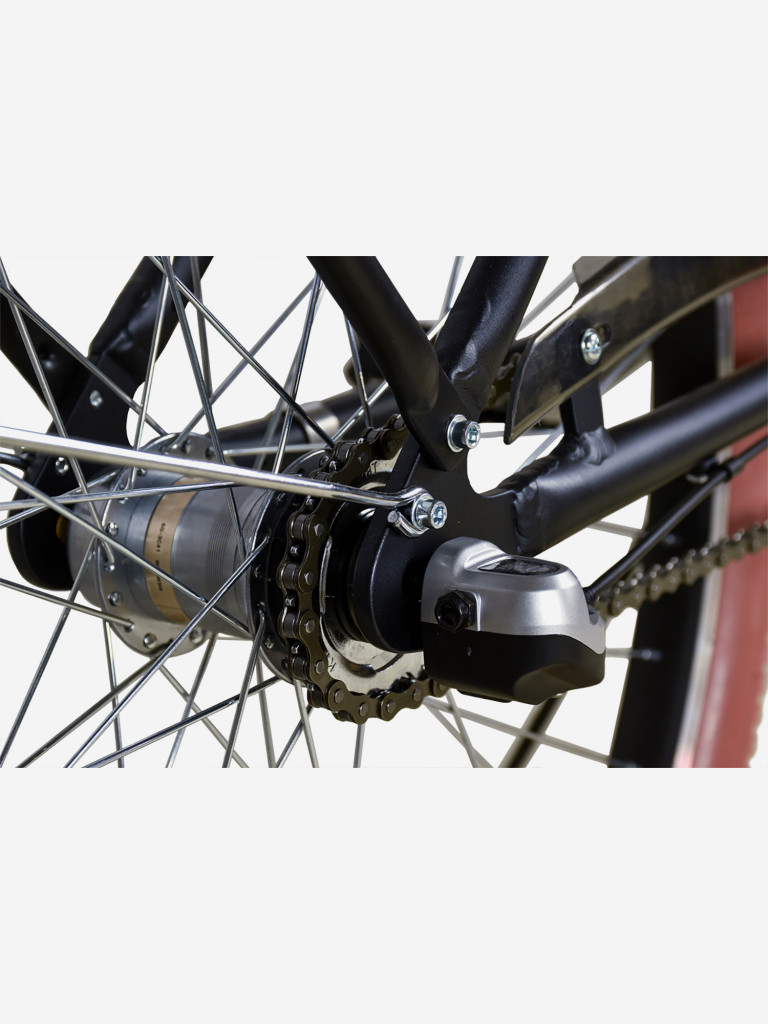 Велосипед Stark'25 Comfort Man 26 темно-серый матовый/песочный S/16"