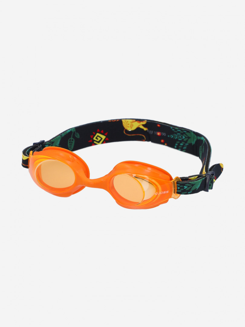 фото Очки для плавания детские joss, оранжевый