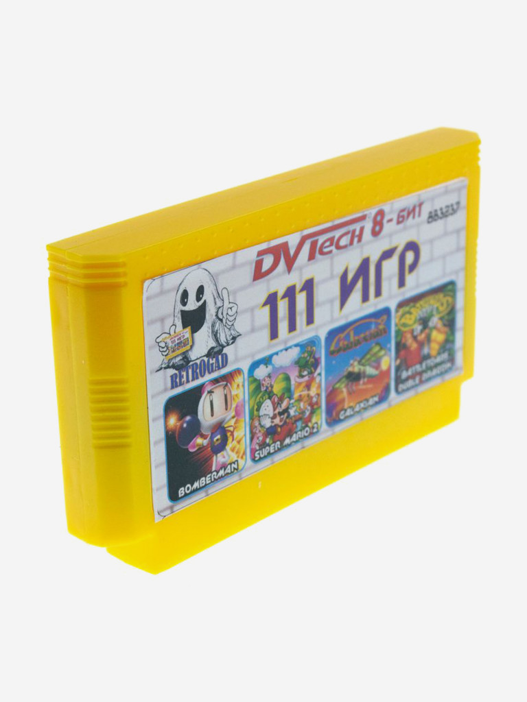 Картридж игровой DVTech 8 бит 111 игр