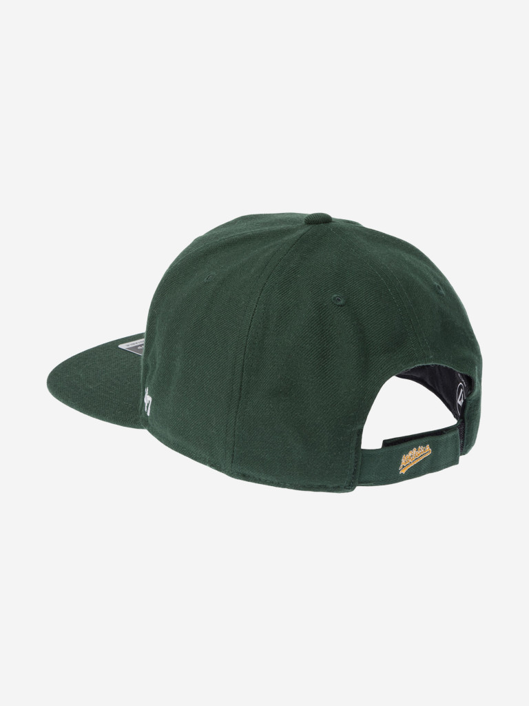 Бейсболка с прямым козырьком 47 BRAND B-SRS18WBP-DGO Oakland Athletics MLB