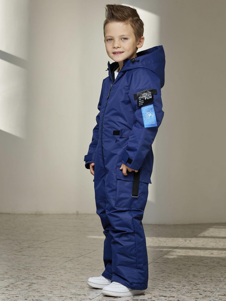 Комбинезон демисезонный для мальчика batik Селфи синий