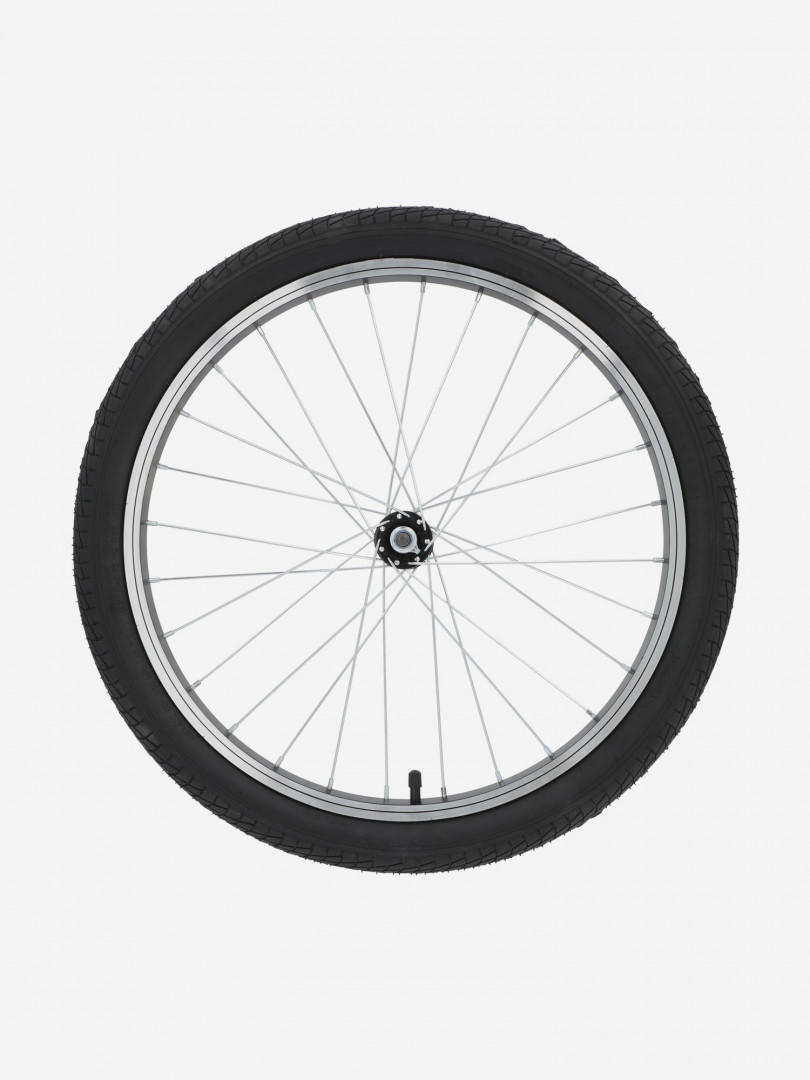 фото Переднее колесо для велосипеда stern 20", черный