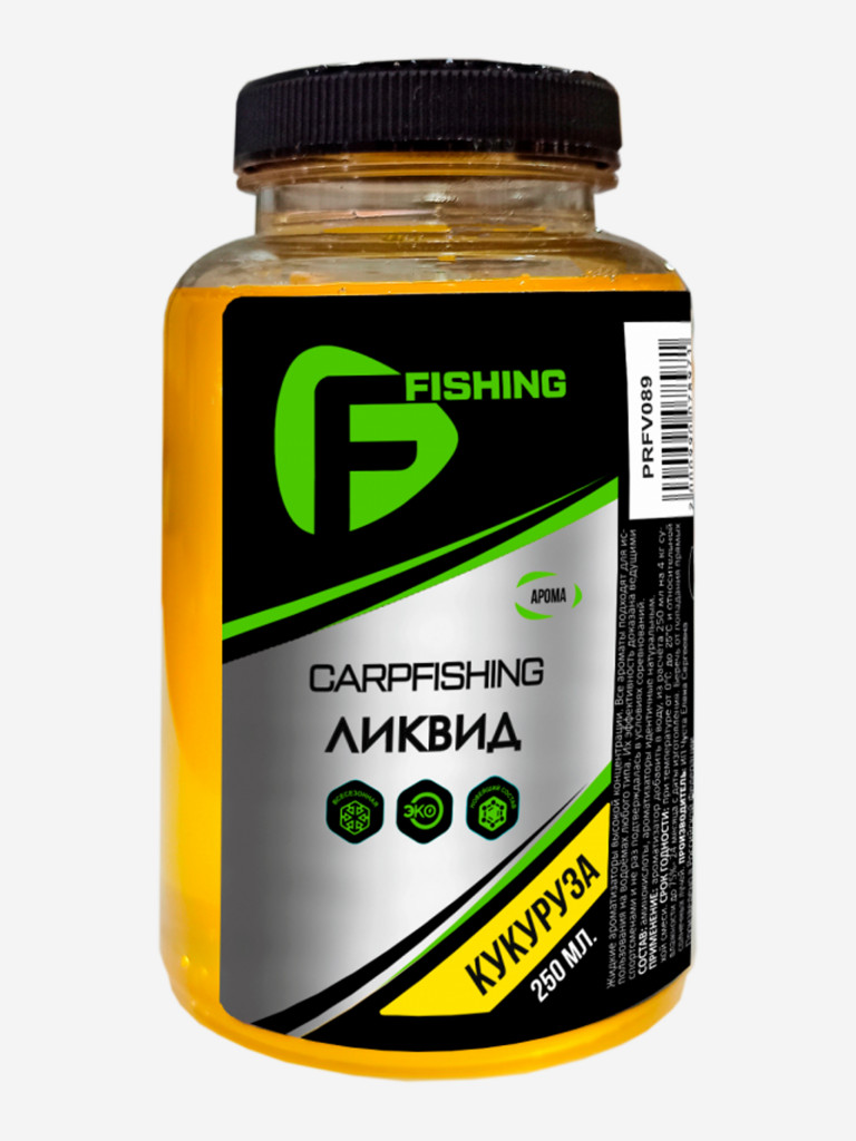 Ликвид F-FISHING CARP Кукуруза 250мл (4)