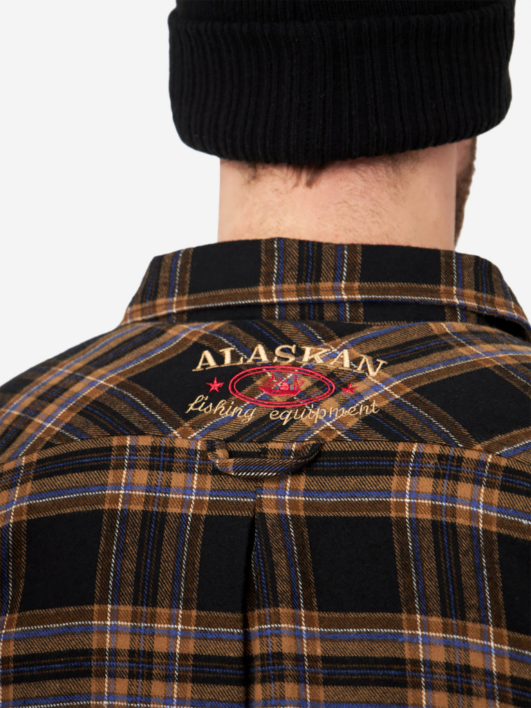 Рубашка мужская Alaskan утепленная с меховой подкладкой для рыбалки и охоты
