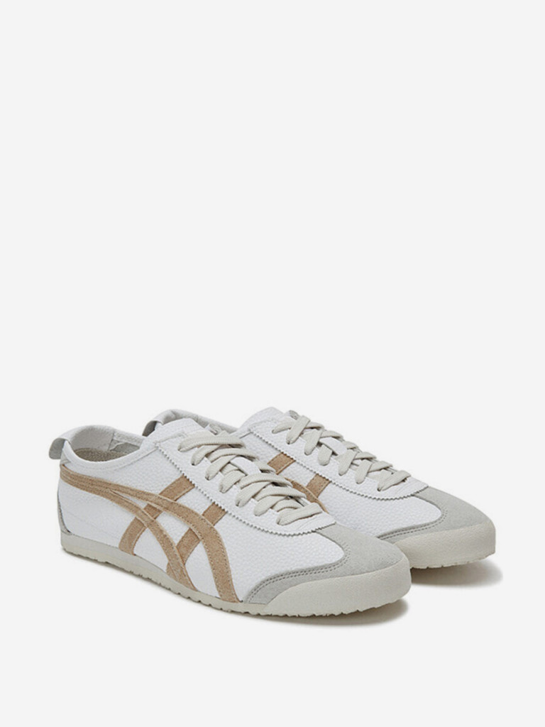 Кроссовки Onitsuka Tiger Mexico 66 White Brown