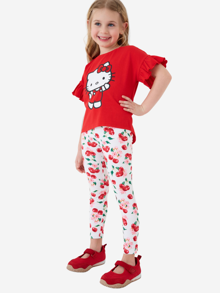 Комплект для девочек: туника, легинсы PlayToday