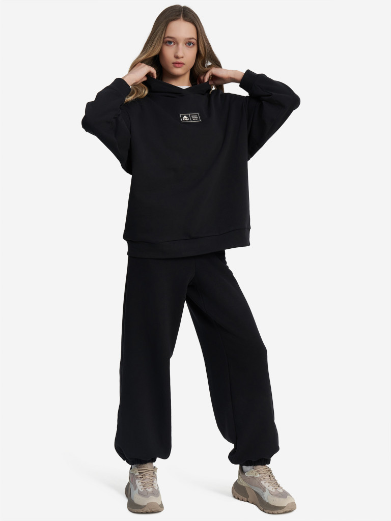 Худи для девочек оверсайз Kappa