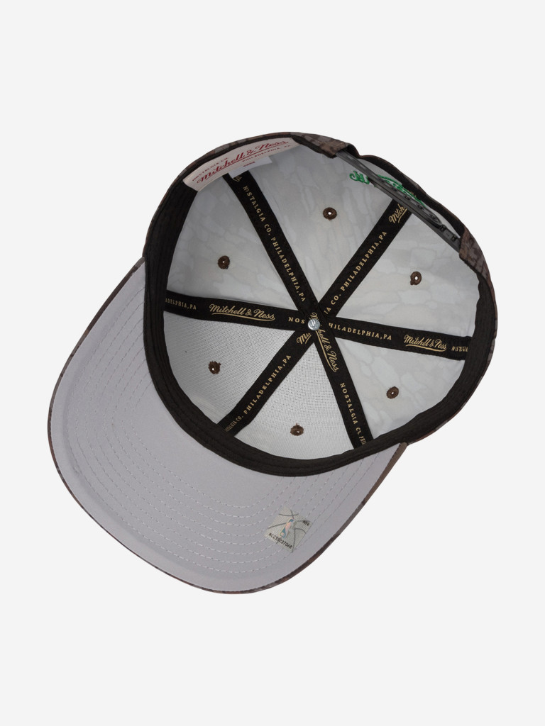 Бейсболка MITCHELL NESS HP15007-BCECAMO Boston Celtics NBA