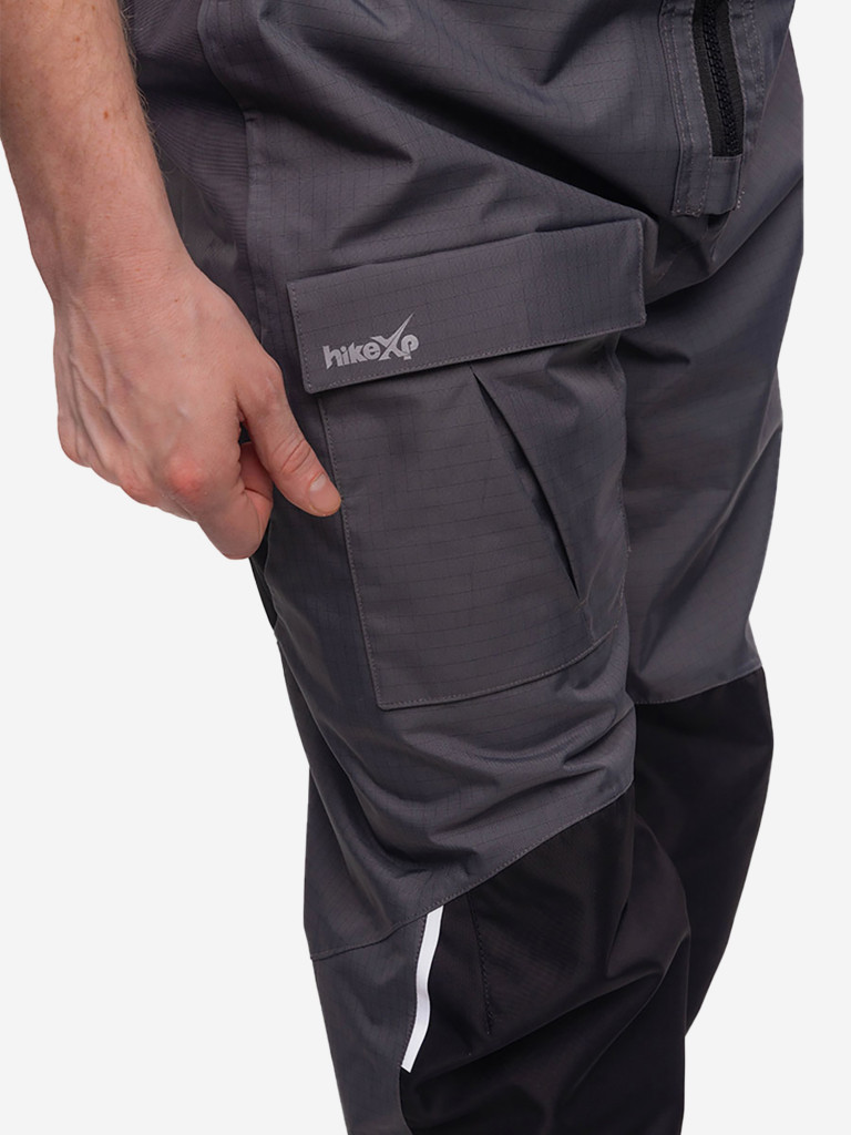 Полукомбинезон из мембраны hikeXp Comfort Pro Grey