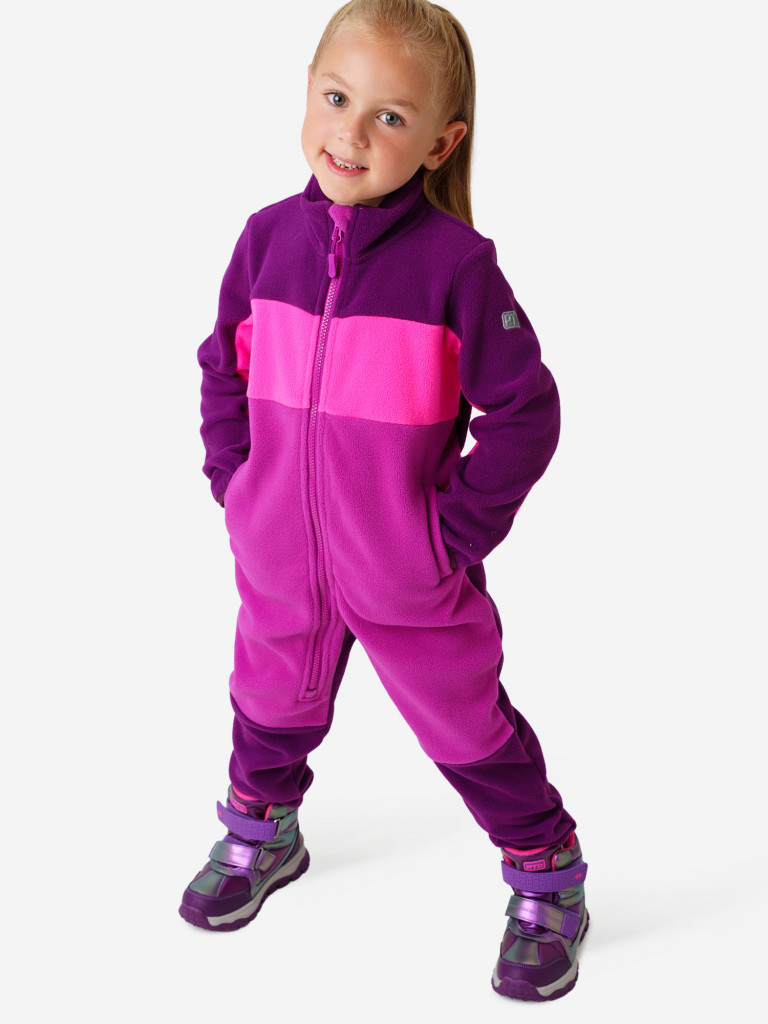 Комбинезон флисовый для девочек PlayToday
