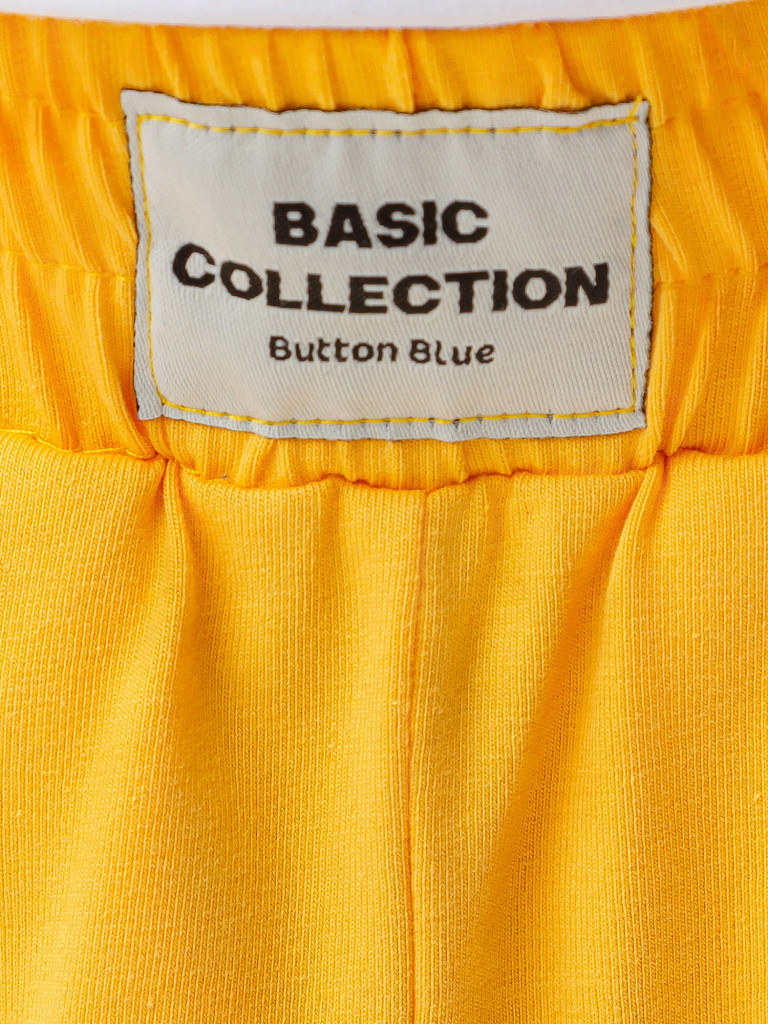 Шорты для девочки желтые Button Blue