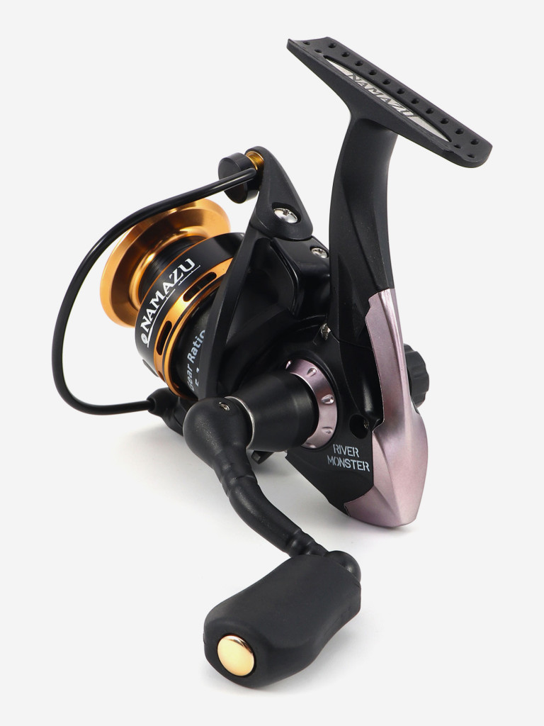 Катушка безынерционная Namazu River Monster RM4000, 4+1 подшипник, металлическая шпуля.