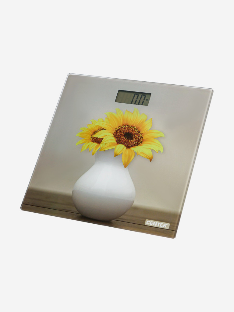 Весы напольные Centek CT-2428 Sunflower электронные до 180кг, LCD