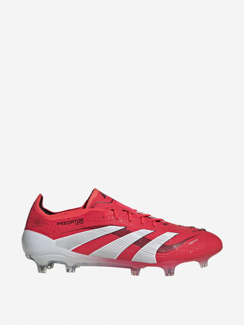 фото Бутсы мужские adidas predator elite fg, красный