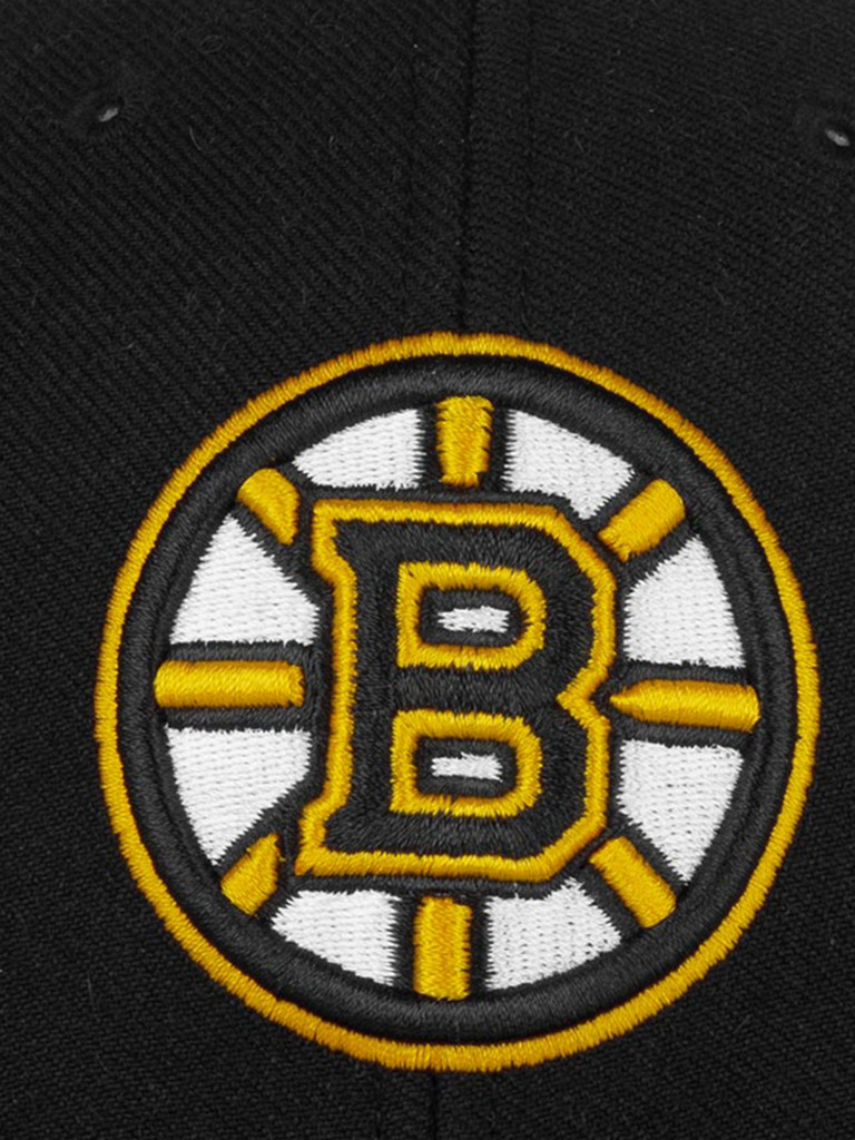 Бейсболка 47 BRAND H-MVP01WBV Boston Bruins NHL (черный)