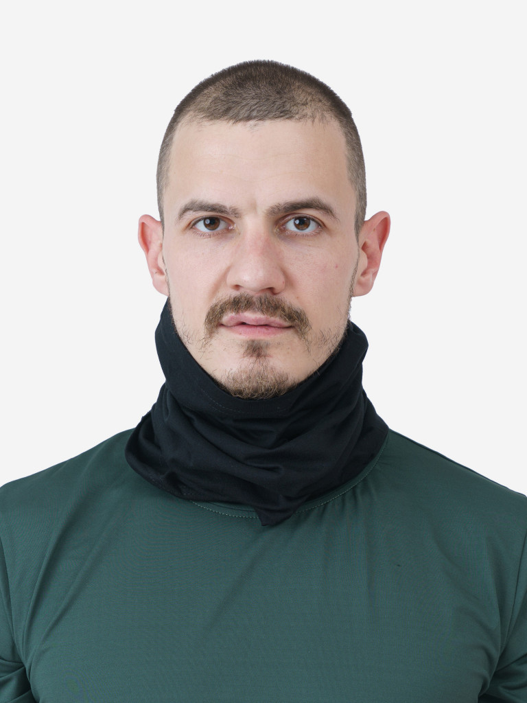 Бандана — труба черная хлопок Jägermann
