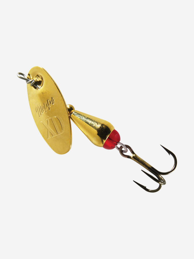Блесна для рыбалки вертушка Mepps XD 1, Gold/Gold, 1 штука