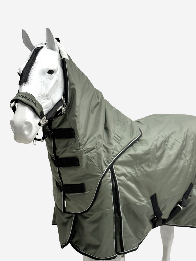 Попона прогулочная зимняя Первая Конная Мануфактура ALASKA с капором