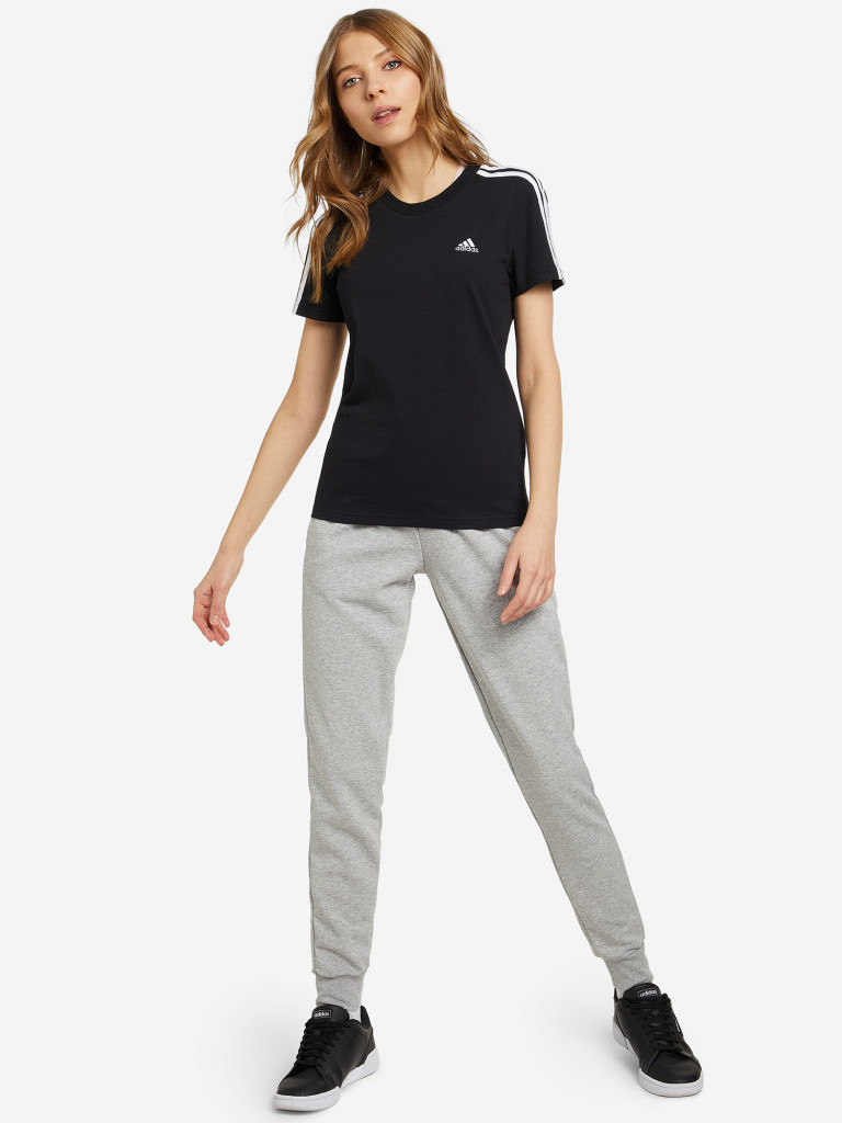 Adidas essentials linear slim tee online