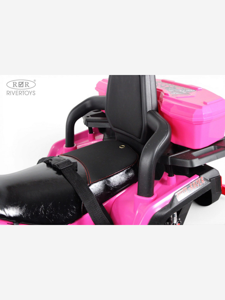 Детский электроквадроцикл RIVERTOYS Z111ZZ розовый