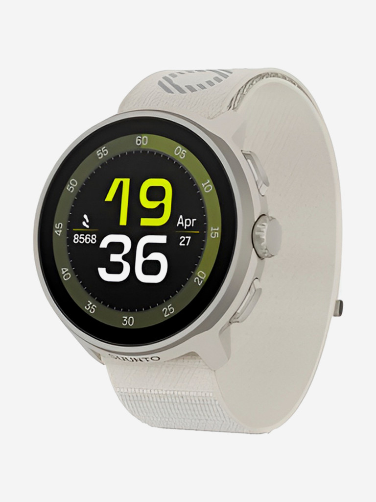 Спортивные часы Suunto Run, серые, текстильный ремешок