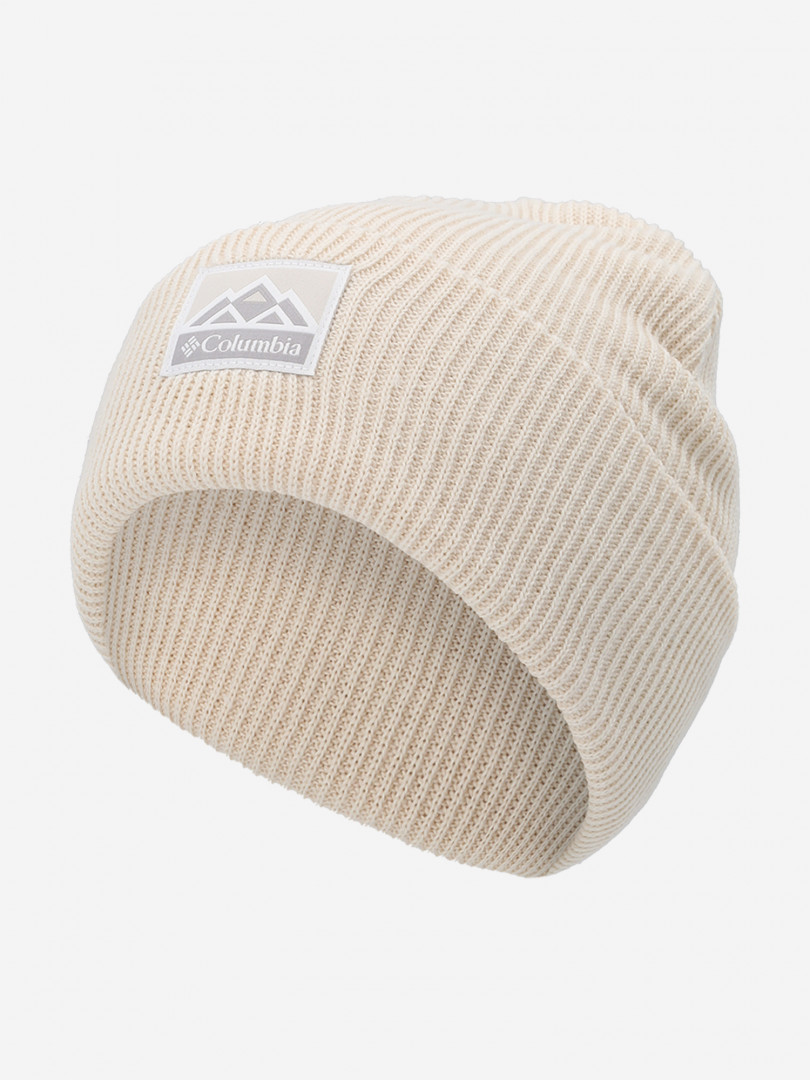 фото Шапка columbia whirlibird cuffed beanie, бежевый