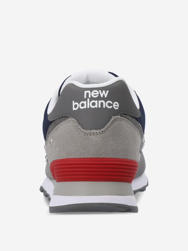 New balance 574 grau rot on sale