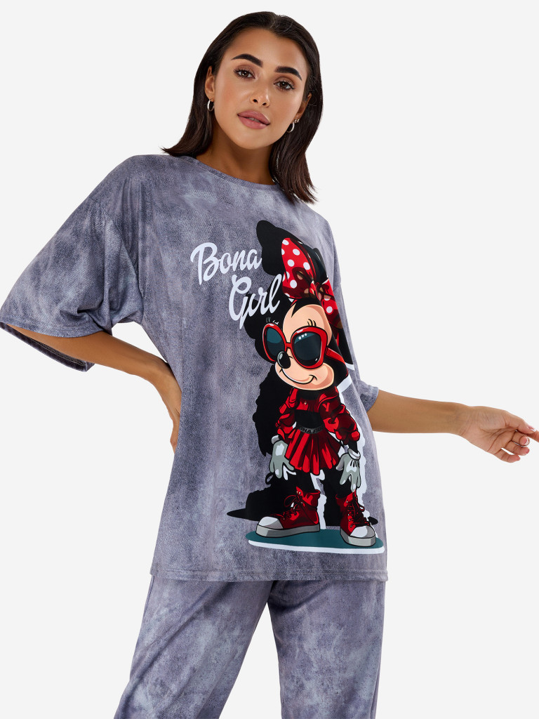 Футболка женская Bona Fide OVERSIZE T-shirt "My Minnie"