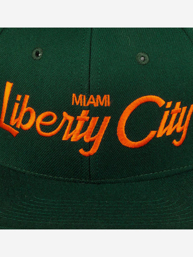 Бейсболка с прямым козырьком HOOD 100-MWL001-FL004-FR Liberty City, FL