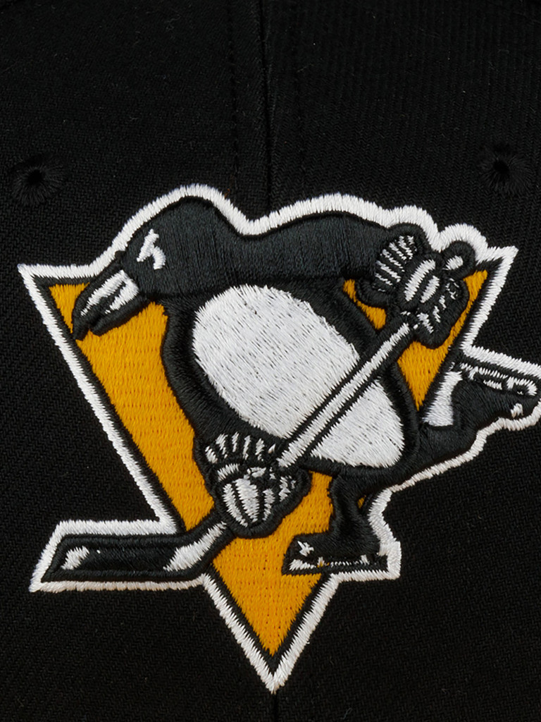 Бейсболка MITCHELL NESS HP7974-PPEBLCK Pittsburgh Penguins NHL (черный)