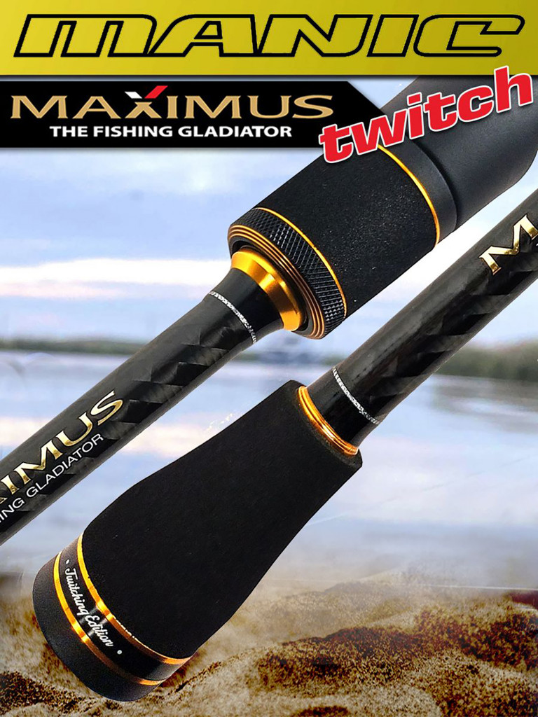 Спиннинг для рыбалки Maximus MANIC-X 26XXH 2,6 m 40-180g твичинговый
