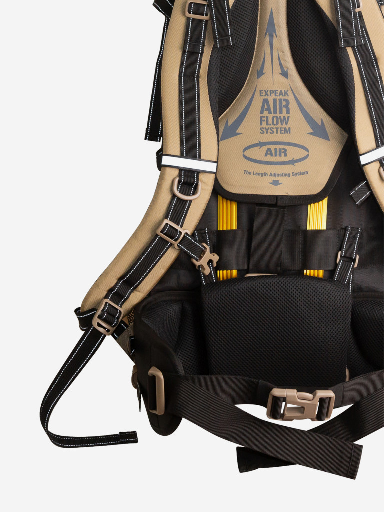 Рюкзак туристический Naturehike, 70л, коричневый (NH70B070-B)