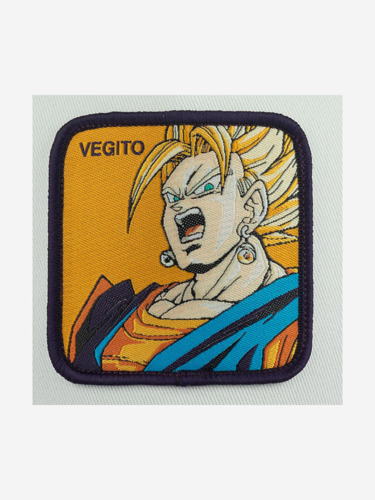 Бейсболка с сеточкой CAPSLAB CL/DBZ3/1/VEG2 Dragon Ball Vegeta (белый)