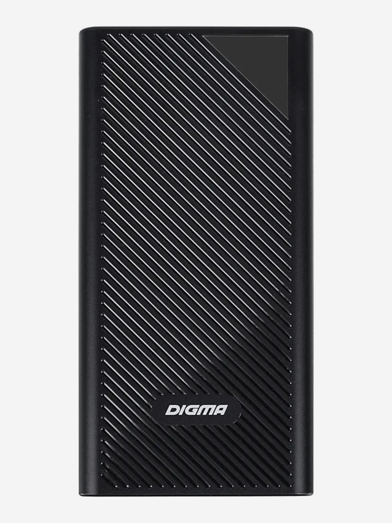 Мобильный аккумулятор DIGMA DGP-30000-4U, черный, dgp-30000-4u-b