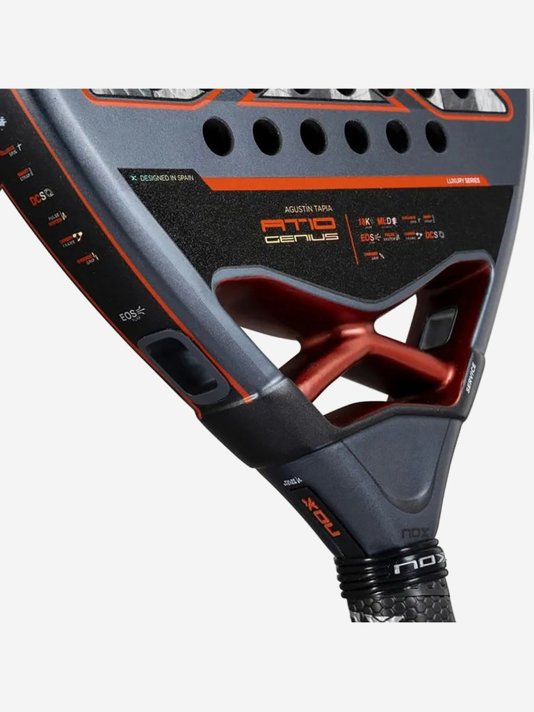 Ракетка для падел-тенниса Nox AT10 Genius 18K Alum 2025 By Agustin Tapia