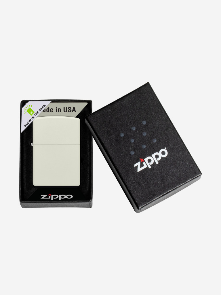 Зажигалка бензиновая ZIPPO 49193 Classic Glow In The Dark
