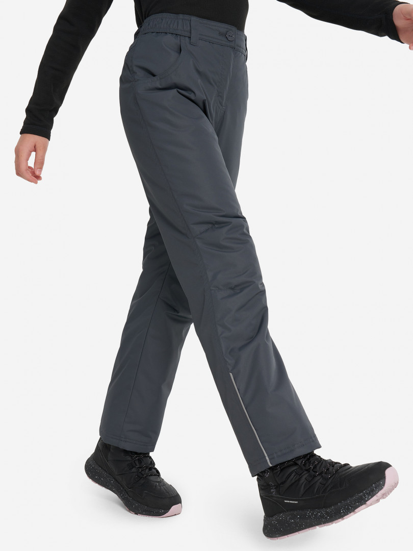 Брюки утепленные для девочек Outventure, Серый