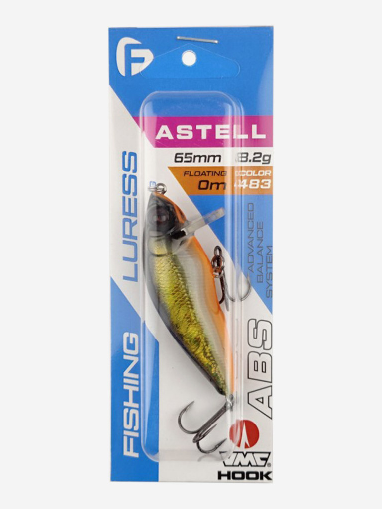 Воблер F-FISHING Astell 65F 65мм 8.2г 483 Плавающий
