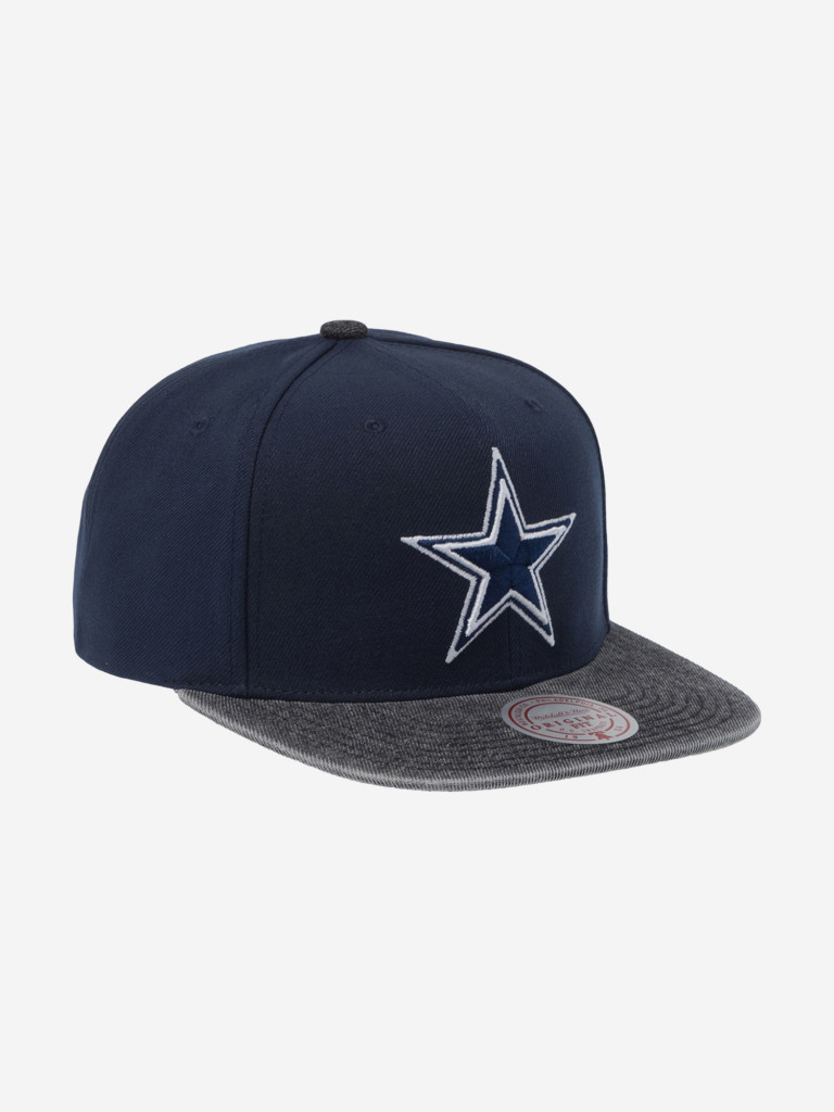 Бейсболка с прямым козырьком MITCHELL NESS HS12144-DCONAVY Dallas Cowboys NFL