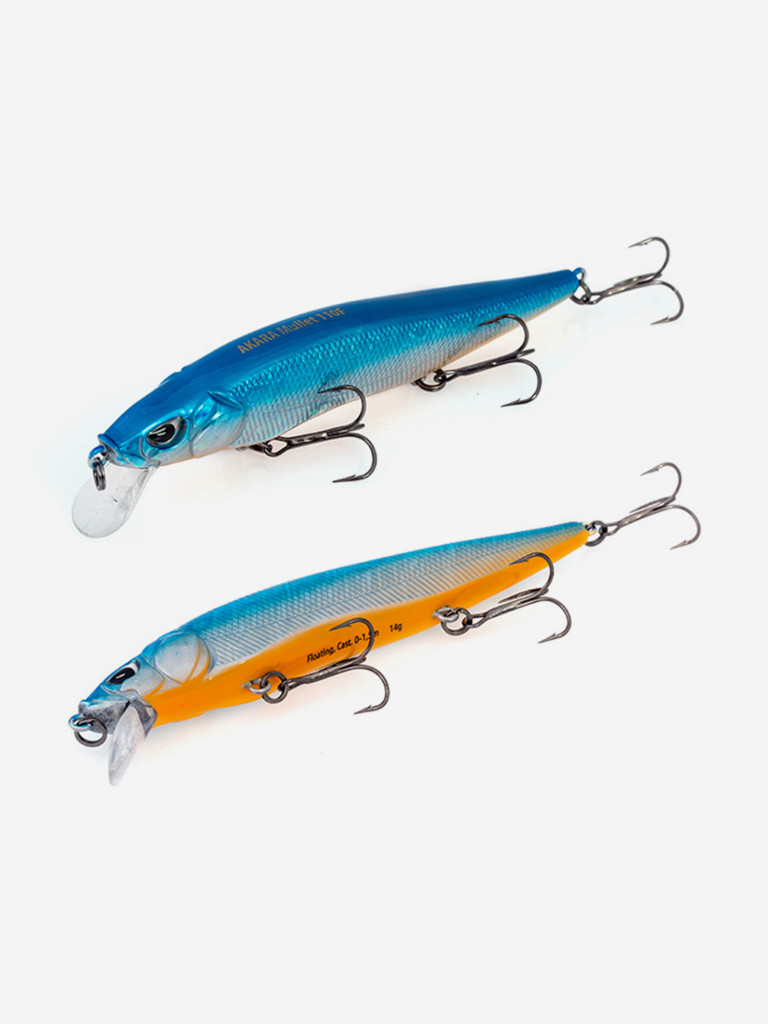Воблер Akara Mullet 110F 14 гр. (1/2 oz 4,3 in) A82