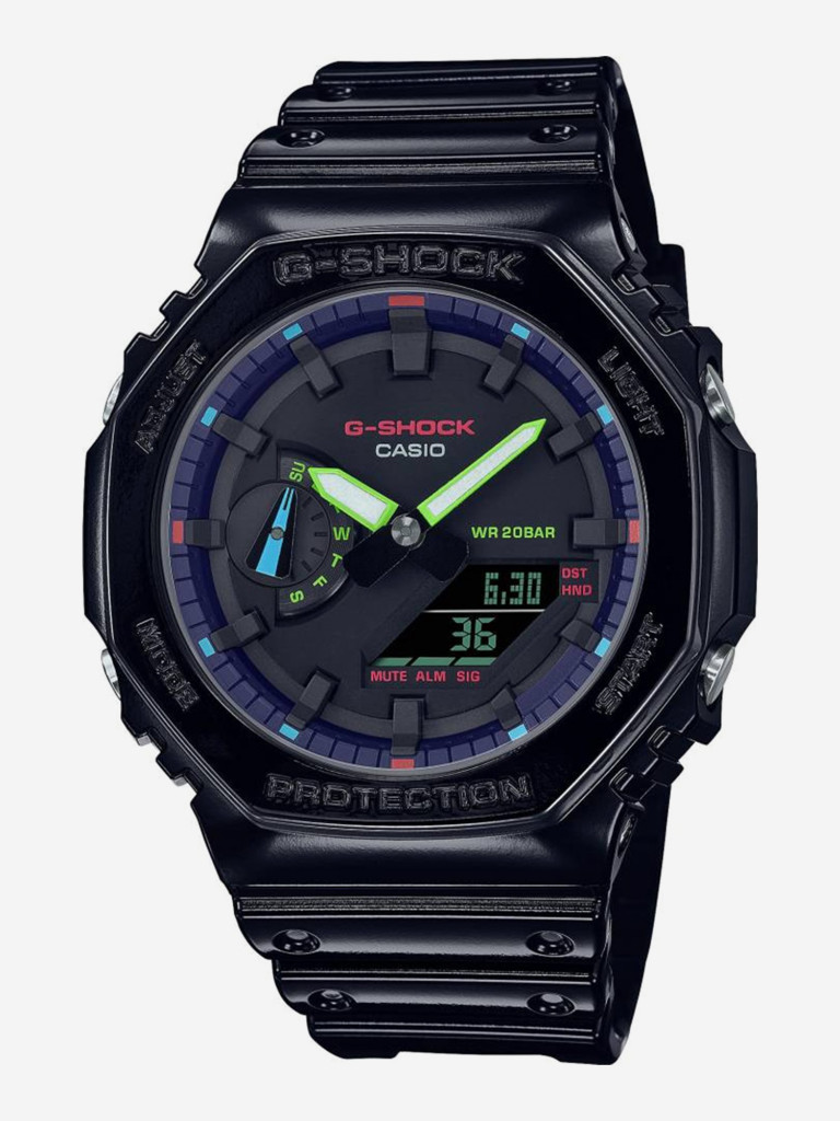 Спортивные часы CASIO G-SHOCK GA-2100RGB-1A