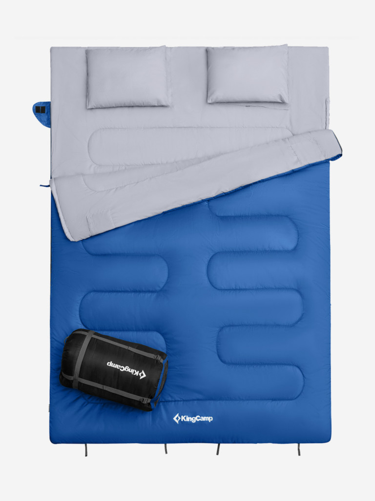 Спальный мешок KingCamp 3143 OXYGEN 250D -3C 220x150, синий