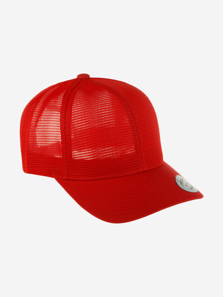 Бейсболка с сеточкой FLEXFIT 6360 (красный)