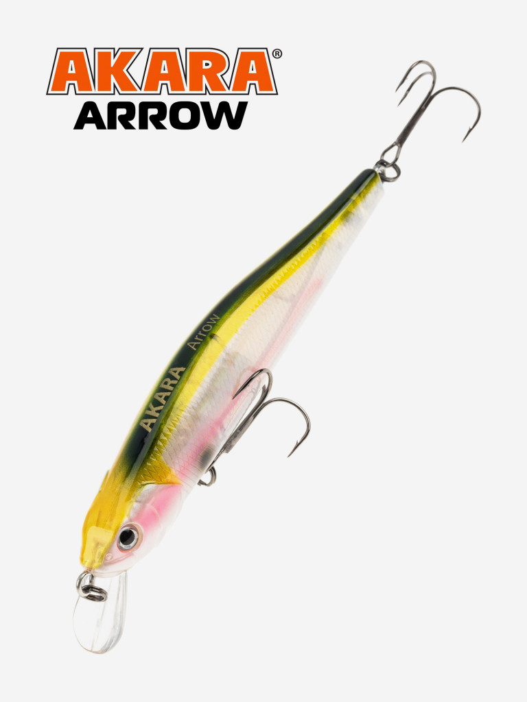 Воблер Akara Arrow 65SP 5,3 гр. минноу, суспендер. твичинговый, на щуку, судака A77