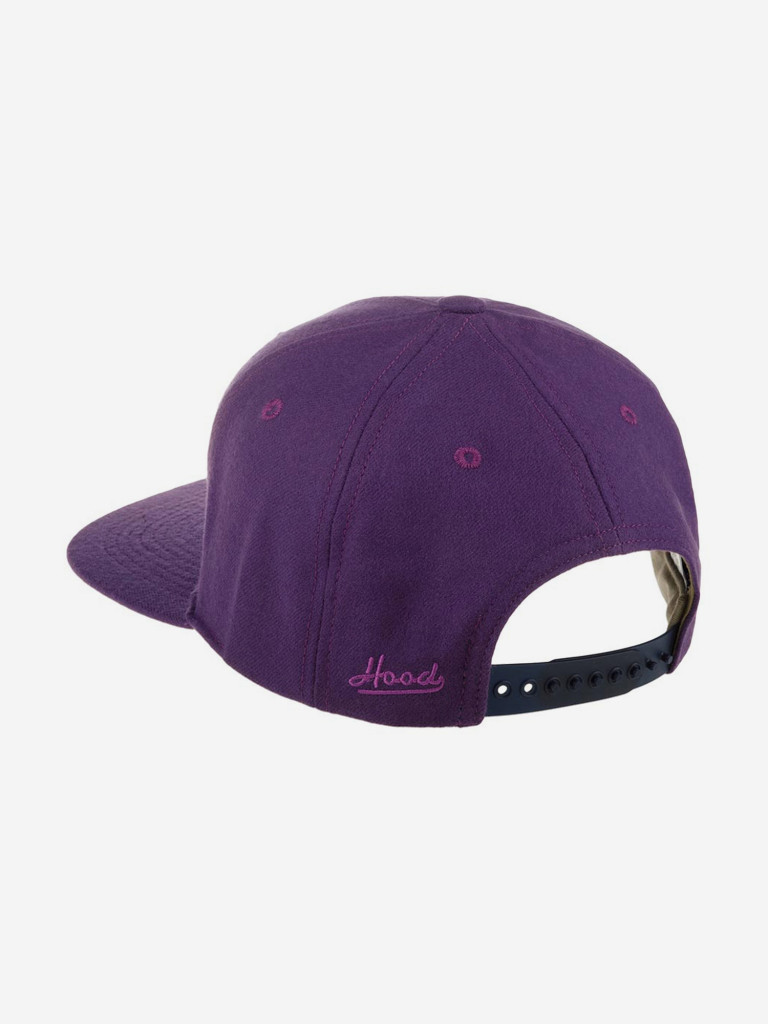 Бейсболка с прямым козырьком HOOD 100-MWL001-CA001-CN Brentwood Laker, CA (фиолетовый)