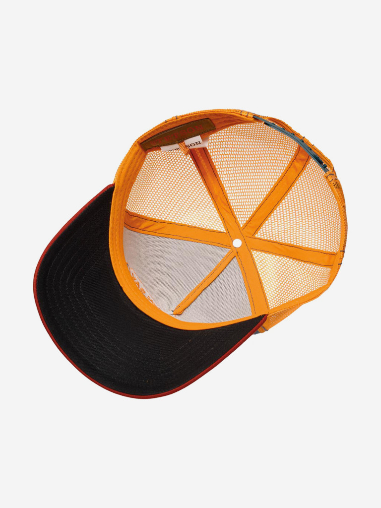 Бейсболка с сеточкой STETSON 7756106 TRUCKER CAP FISHERMENS BAY (оранжевый)