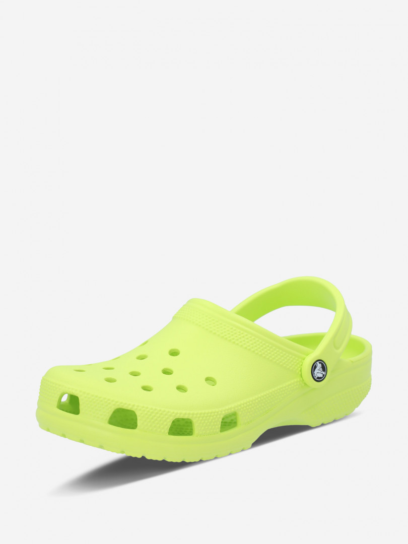 фото Сабо crocs classic, зеленый