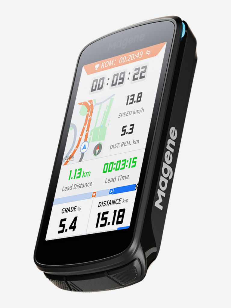 Велокомпьютер GPS Magene C706, цвет черный