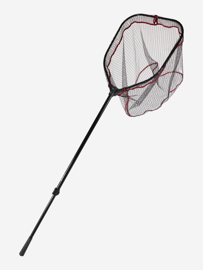Подсачек складной телескопич. Namazu Pro NoKnot Net PVC, L-160 см, квадр.складной обод 50 см,PVC