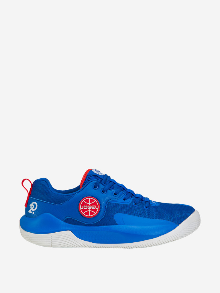 Кроссовки баскетбольные Jogel Launch LOW, цвет синий/красный